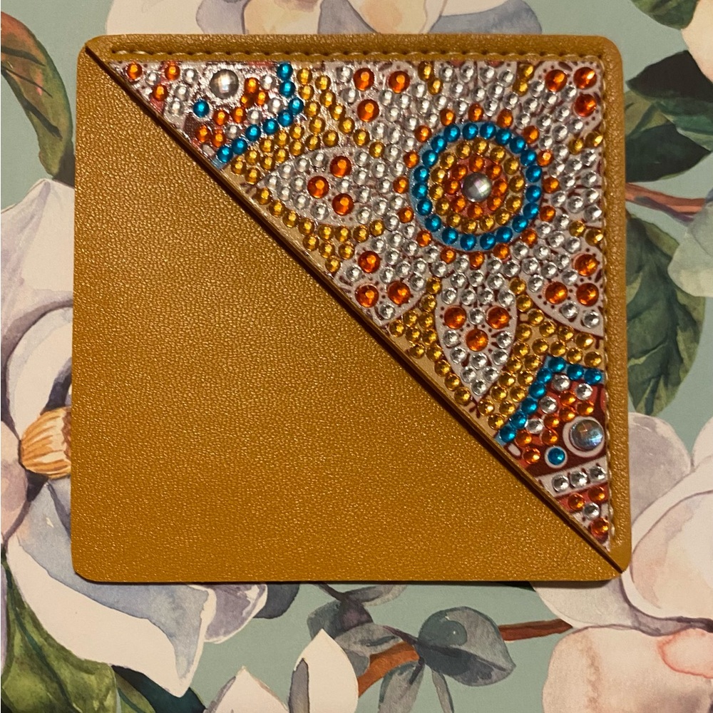 Beautiful Vegan Leather Bookmark